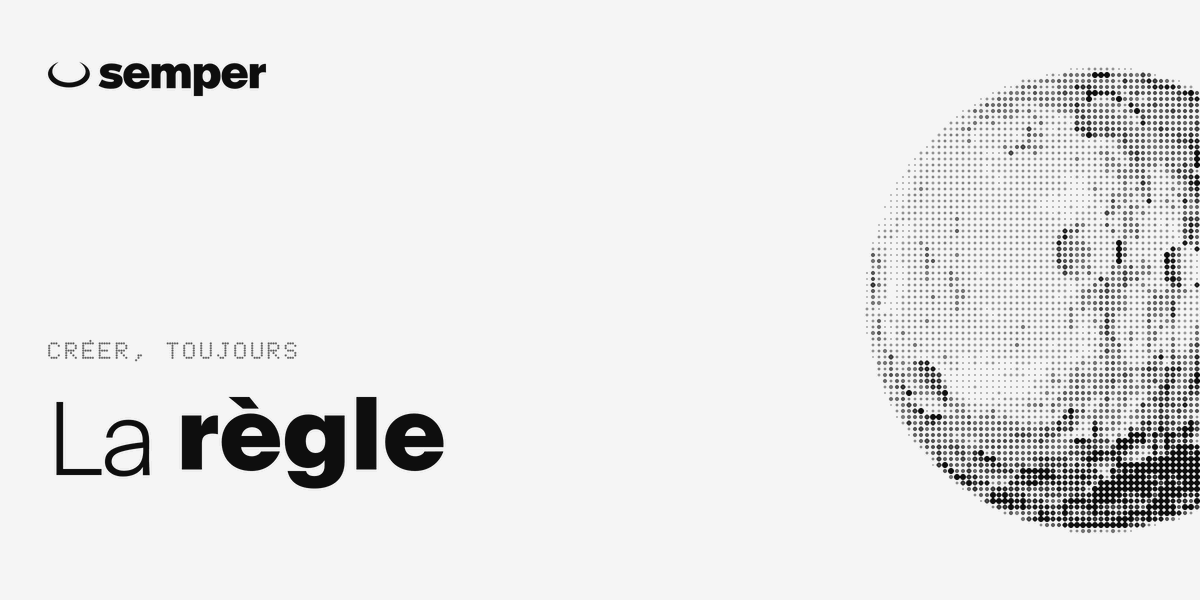 Bannière « La règle »