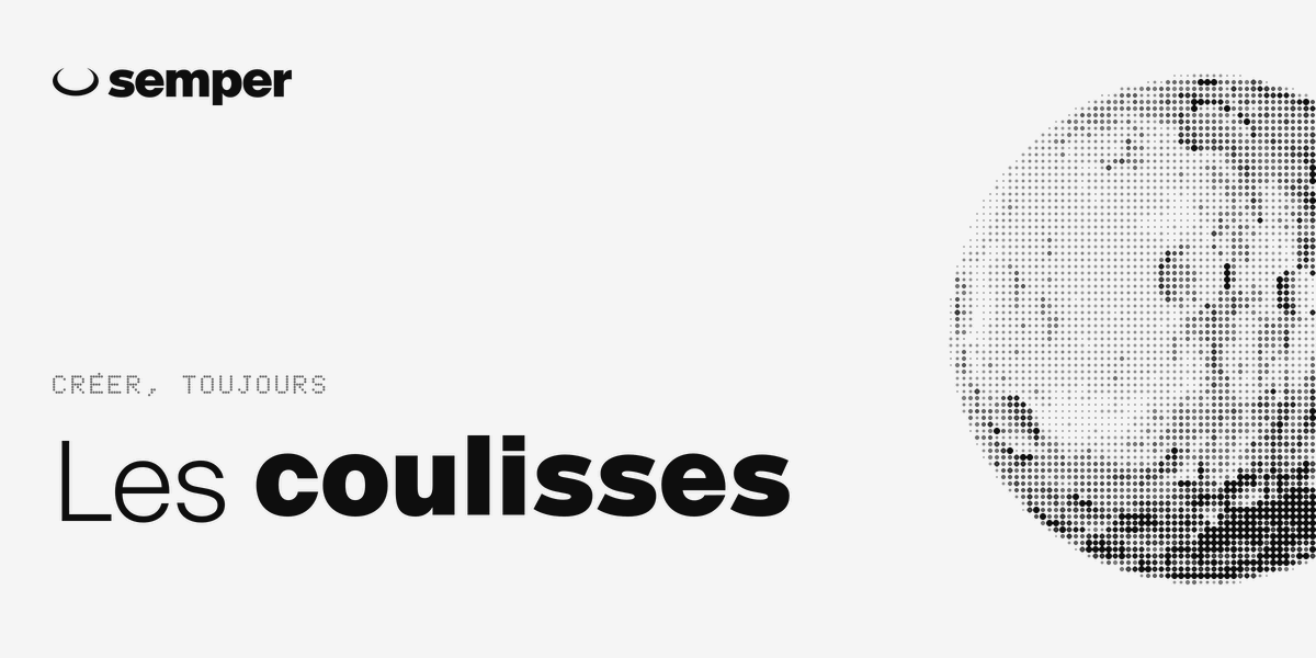 Bannière « Les coulisses »
